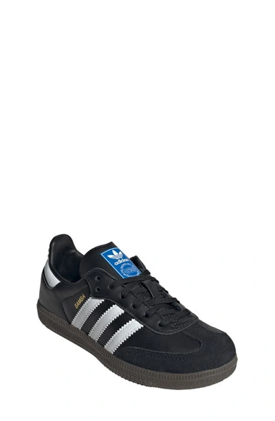 Adidas Originals Kids' Samba Trainer In Core Black/ Ftwr White/ Gum5