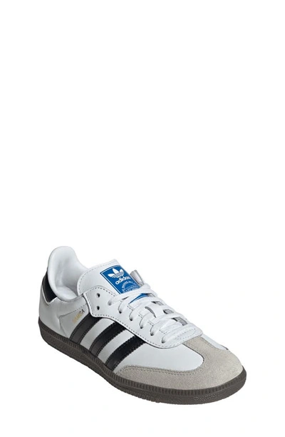 Adidas Originals Kids' Samba Og Lace-up Trainers In White