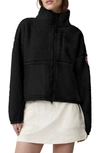 Canada Goose Simcoe Fleece Jacket In Black