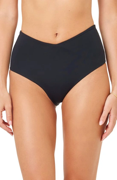 L*space High Tide Classic Bikini Bottoms In Black