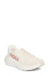 Hoka Rincon 3 Running Shoe In Eggnog / Rose Gold