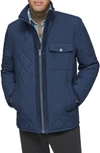 Andrew Marc Amberg Water Resistant Jacket In Ink