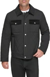 Andrew Marc Walkerton Quilted Jacket In Black