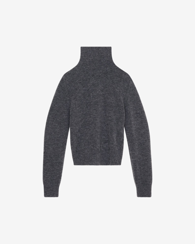 Isabel Marant Maverick Sweater In Grey