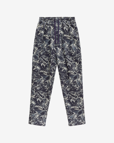 Isabel Marant Mailesco Printed Cotton Pants In Black