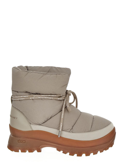 Stella Mccartney Winter Snow Boots In Beige