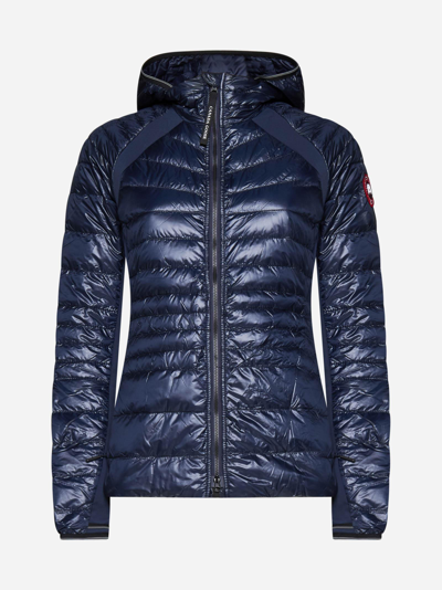 Canada Goose Hybridge Lite Quilted Nylon Down Jacket In Atlantic Navy