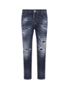 DSQUARED2 S.S. MEDIUM RIPPED WASH COOL GIRL CROPPED JEANS