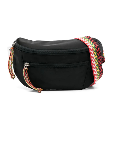 Lanvin Black Small Curb Belt Bag
