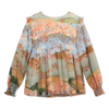 Chloé Ceremony Blouse With Graphic Print In Multicolor