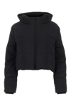 BURBERRY BURBERRY HOODED CROPPED QUILTED DOWN JACKET