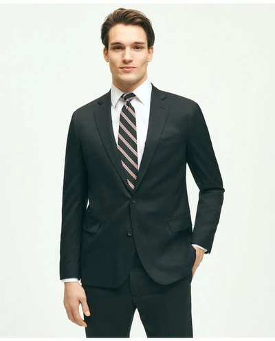 Brooks Brothers Classic Fit Wool 1818 Suit In Black