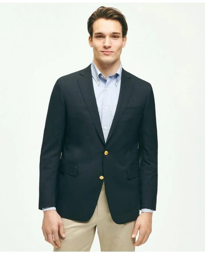 Brooks Brothers Classic Fit Wool 1818 Blazer In Navy