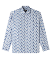 Apc Malo Shirt In Iaa - Blue