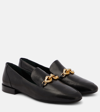 Tory Burch Jessa Moccasin In Black Nappa Leather