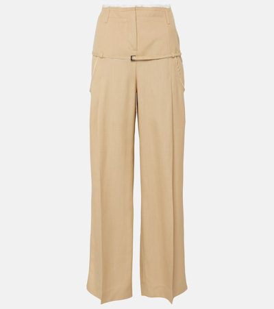 Jacquemus Le Pantalon Criollo Tailored Trousers In Nude
