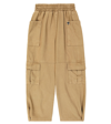 MONNALISA WIDE-LEG CARGO PANTS