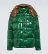 Moncler Karakorum Brand-embroidered Padded Regular-fit Shell-down Jacket In Green