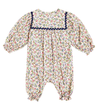 The New Society Baby Seraphina Floral Jumpsuit In Multicoloured