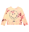 THE NEW SOCIETY X SMILEYWORLD® TIE-DYE COTTON T-SHIRT