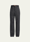 Missoni Zig-zag Panelled Drawstring Track Pants In S91gk-black
