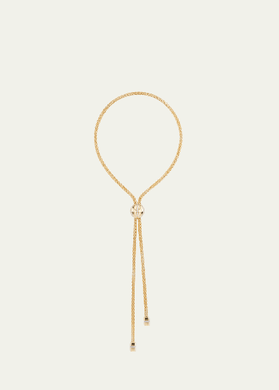 Gemella Jewels 18k Yellow Gold Stella Diamond Lariat Necklace