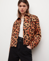 Allsaints Honor Leopard Print Jacket
