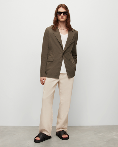 Allsaints Capella Blazer In Brown
