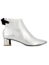 PROENZA SCHOULER PROENZA SCHOULER METALLIC SILVER POINTED ANKLE BOOTS,PS270250624005212155826