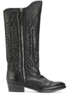 GOLDEN GOOSE POINTED-TOE COWBOY BOOTS,G31WS396A212172556