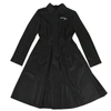 PALM ANGELS WOMEN'S 'RECOVERY' WINDBREAKER COAT - BLACK