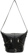 MARC JACOBS Black 'The Sling' Motorcycle Bag