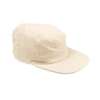 A BEIGE DENIM COTTON ARMY STYLE CAP