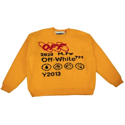 Off-white Yellow Industrial Knit Sweater