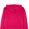 Amiri Cropped Cotton-velour Hoodie In Pink