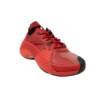 Lanvin Red Flash X Low Top Athletic Sneakers
