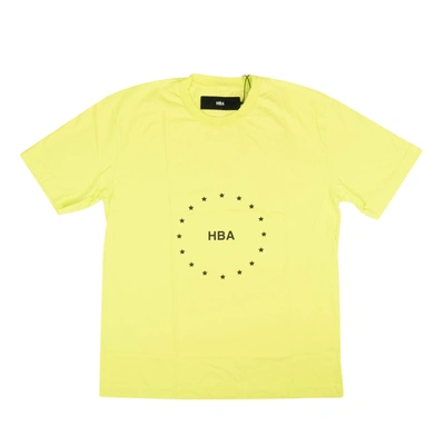 Hood By Air Men's Logo Crewneck Graphic Tee In Green