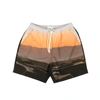Blue Sky Inn Blue Polyester Sun Print Swim Trunks In Blue