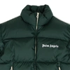Palm Angels Green Classic Track Down Jacket In Green