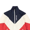 Palm Angels Colour-block Zipped Track Jacket In Blue