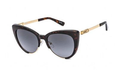 Moschino Mos040/s 0086 9o Cat Eye Sunglasses 55 Mm In Brown