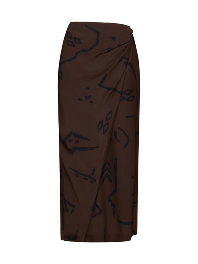 Alysi Skirt In Choco