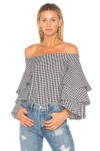 ENDLESS ROSE X REVOLVE TIERED TOP,IH40004T7FR R