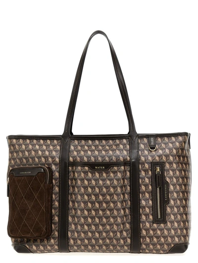 Anya Hindmarch I Am A Plastic Bag In-flight Tote Bag In Brown