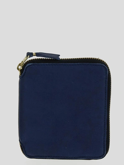 Comme Des Garçons Comme Des Garcons Wallet Wallets In Blue