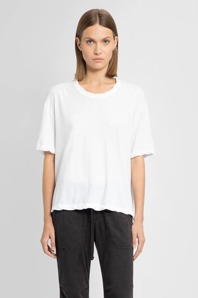 James Perse Woman White T-shirts