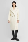 Max Mara Teddy Bear Icon Double-breasted Coat In White