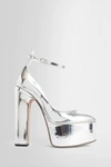 VALENTINO GARAVANI WOMAN SILVER PUMPS