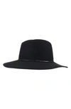 Bruno Magli Wool Fedora In Black