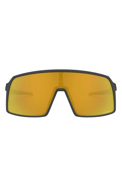 Oakley Sutro 137mm Prizm™ Shield Sunglasses In Prizm 24k